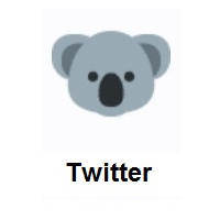 Koala on Twitter Twemoji