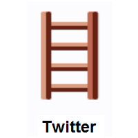 Ladder on Twitter Twemoji