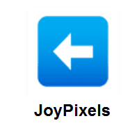 Left Arrow on JoyPixels