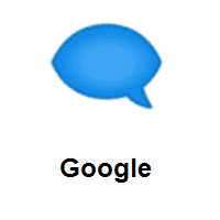 Left Speech Bubble on Google Android