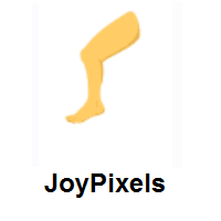 Leg on JoyPixels