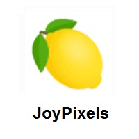 Lemon on JoyPixels