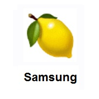 Lemon on Samsung