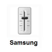 Level Slider on Samsung
