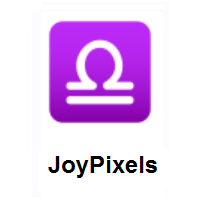 Libra on JoyPixels