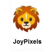Lion on JoyPixels