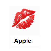 Lips on Apple iOS