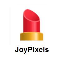 Lipstick on JoyPixels