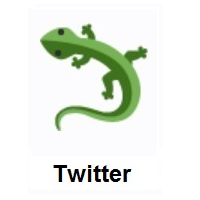 Lizard on Twitter Twemoji