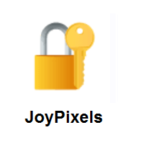 Locked With Key on JoyPixels