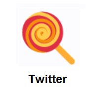 Lollipop on Twitter Twemoji