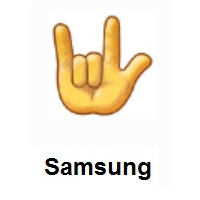 Love-You Gesture on Samsung