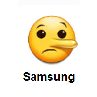 Liar: Lying Face on Samsung