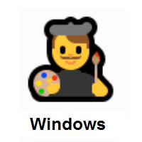 Man Artist on Microsoft Windows