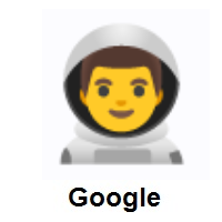 Man Astronaut on Google Android