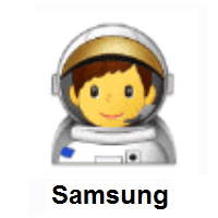Man Astronaut on Samsung