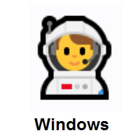 Man Astronaut on Microsoft Windows
