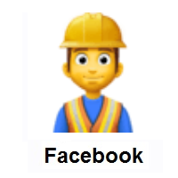 Man Construction Worker on Facebook