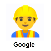 Man Construction Worker on Google Android