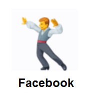 Man Dancing on Facebook