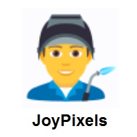 Man Factory Worker on JoyPixels