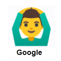 Man Gesturing OK on Google Android