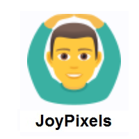 Man Gesturing OK on JoyPixels