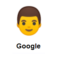 Man on Google Android