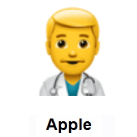 Man Health Worker on Apple iOS