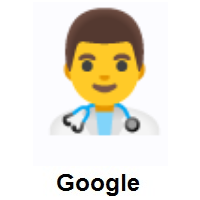 Man Health Worker on Google Android