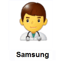 Man Health Worker on Samsung