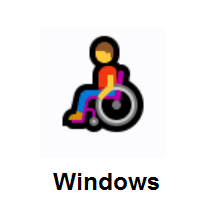 Man In Manual Wheelchair on Microsoft Windows