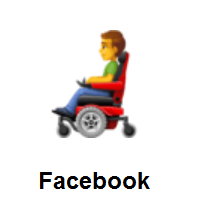 Man In Motorized Wheelchair on Facebook