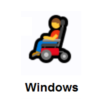 Man In Motorized Wheelchair on Microsoft Windows