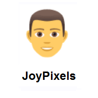 Man on JoyPixels