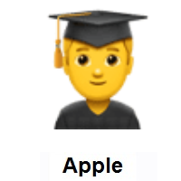 Man Student on Apple iOS