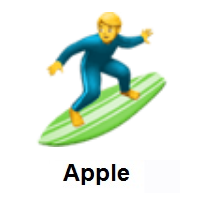 Man Surfing on Apple iOS