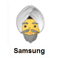 Man Wearing Turban on Samsung