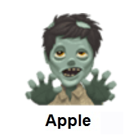 Man Zombie on Apple iOS