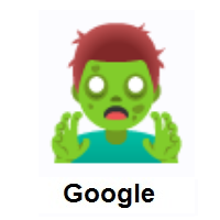 Man Zombie on Google Android