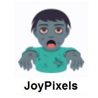 Man Zombie on JoyPixels