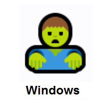Man Zombie on Microsoft Windows