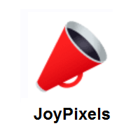 Megaphone on JoyPixels