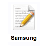 Memo on Samsung