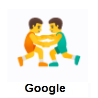 Men Wrestling on Google Android