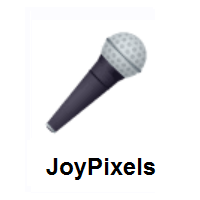 Microphone on JoyPixels