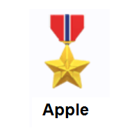 Military Medal on Apple iOS