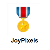 Military Medal on JoyPixels