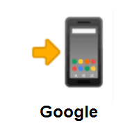 Mobile Phone With Arrow on Google Android