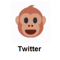 Monkey Face on Twitter Twemoji